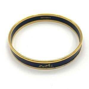 Hermes HERMES Enamel Bangle Cuff